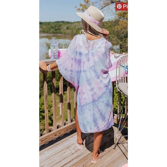 NWT ALONA SWIMSUIT FLORAL PRINT COVERUP - Picture 3 of 3